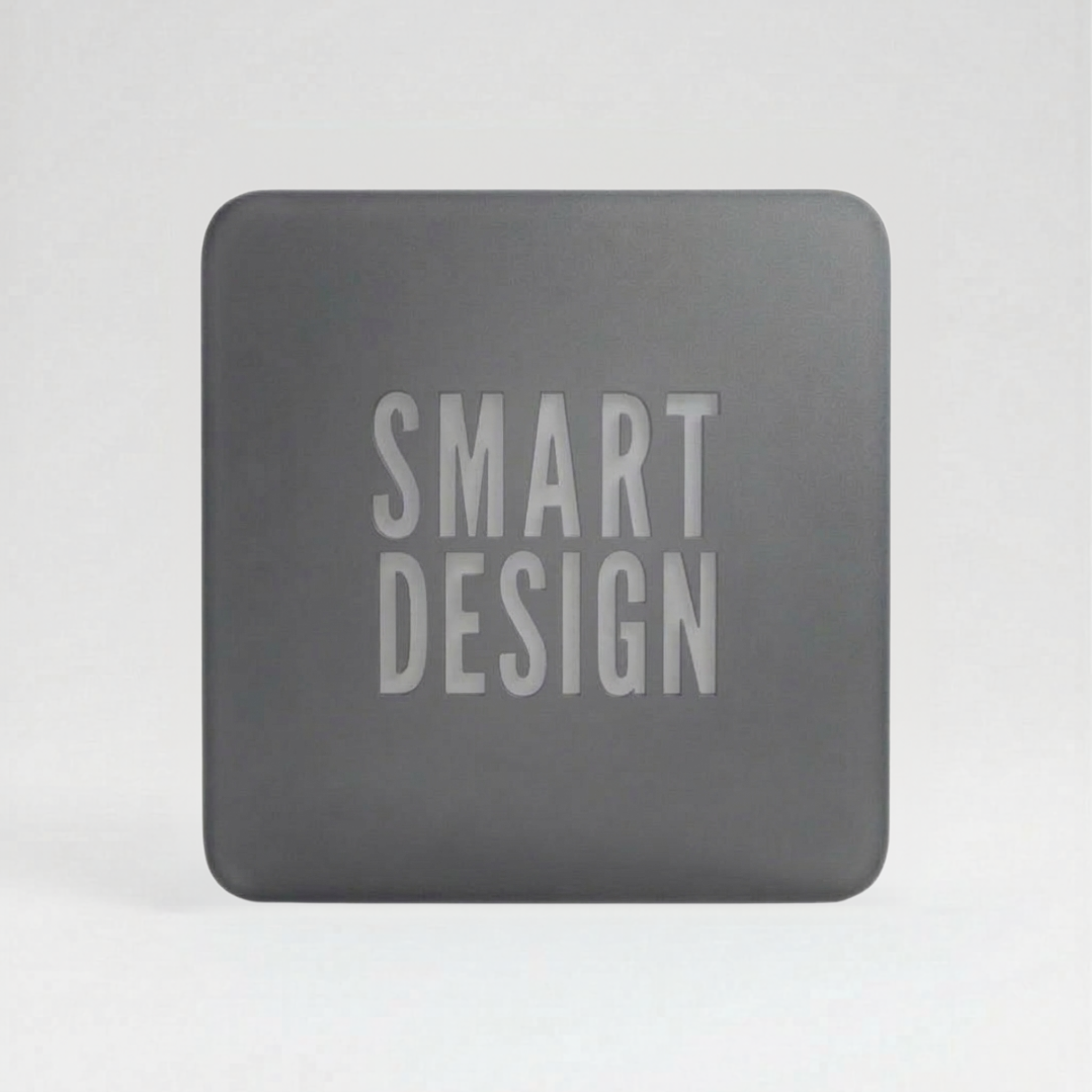 Dark Grey Frosted Matte cast acrylic sheet, 1/8 inch, for laser cutting and engraving.